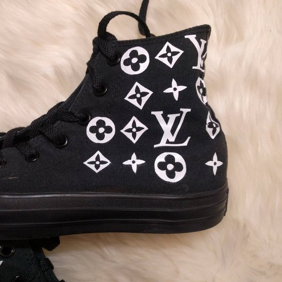 LV and Converse Collaboration High Top Sneaker - Picture 10 of 11